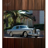 Металлическая табличка Rolls-Royce Silver Cloud Continental Coupe (III) 580
